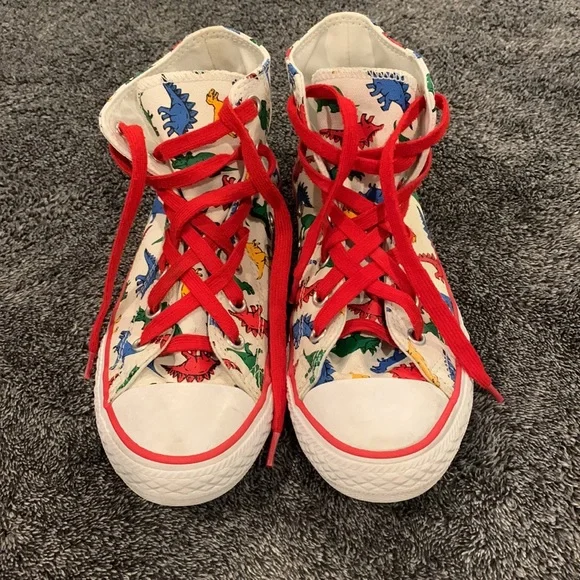 Converse Dinoverse High Top Shoes Sneakers size 3 - Picture 3 of 9